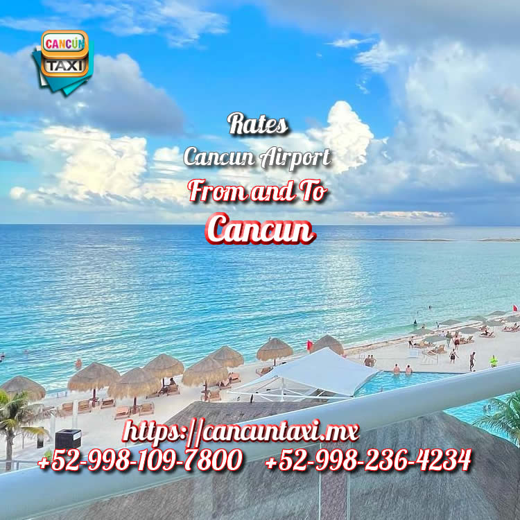 Cancun Airport transfer to Cancun Hotel Zone.