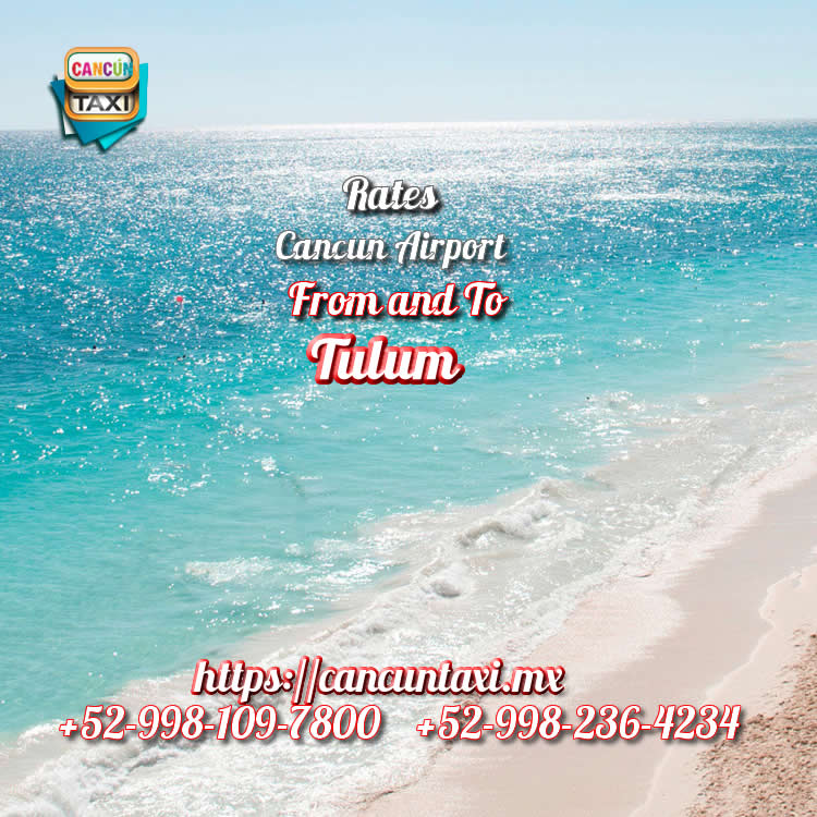 Cancun Airport transfer to Tulum