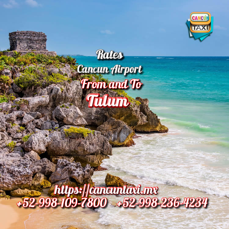 Cancun Airport transfer to Tulum!